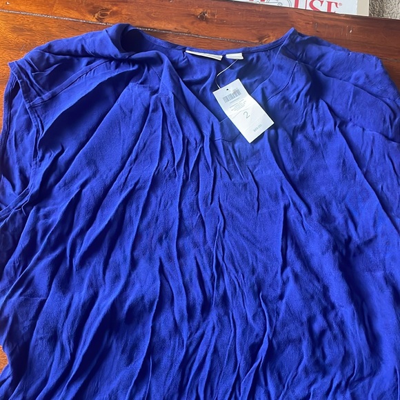 Brand new Chicos size 2 (large) Danube blue top - Picture 4 of 6
